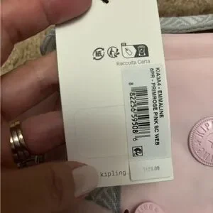 NWT Kipling Emmaline Top Handle Backpack - light pink Kipling | Bags | Kipling Emmaline Top Handle Backpack | Poshmark main image 3